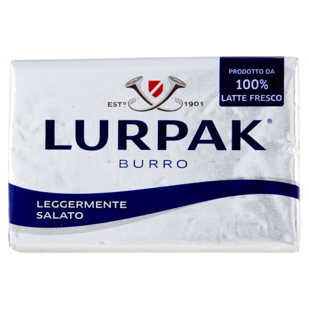 Burro Lurpak Leggermente Salato G