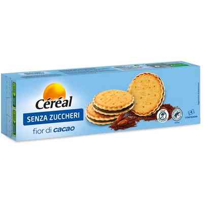 Biscotti Céréal Cacao Senza Zucchero G 185
