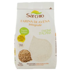 Sarchio Farina d'avena integrale bio gr. 350 Spesa online da Palermo verso  tutta Italia