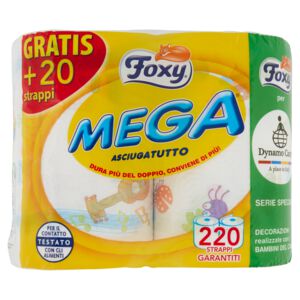 4+2 CARTA IGIENICA SETA FOXY - GodinaPiù: Supermercato, Ristorante e  Gastronomia