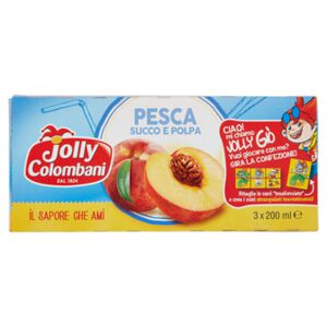 Succo Pesca Jolly Ml 200x3